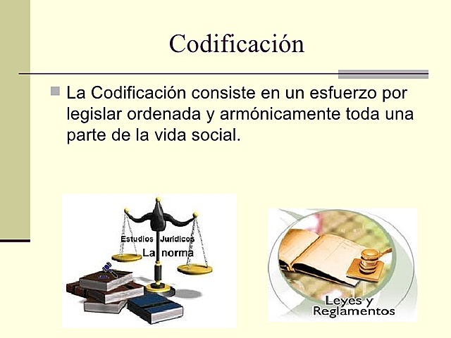 Las Codificaciones