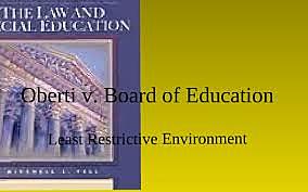 Oberti v. Board of Education of the Borough of Clementon School District
