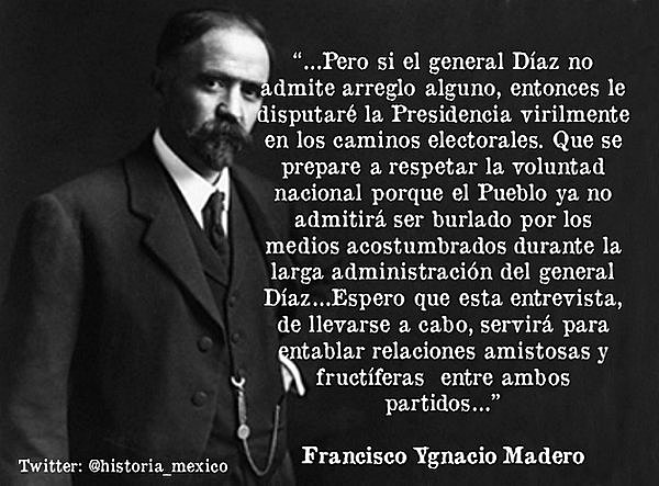 CANDIDATURA DE MADERO