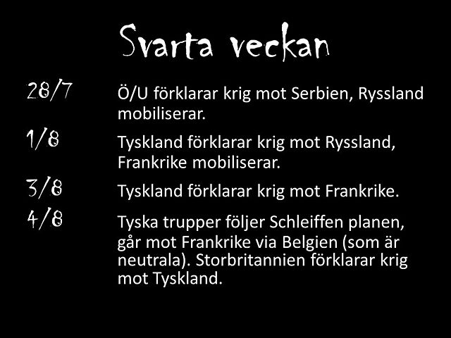 svarta veckan