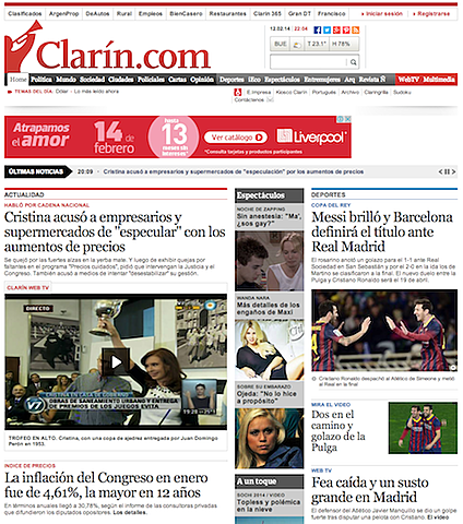 Periódicos en muestras digitales.