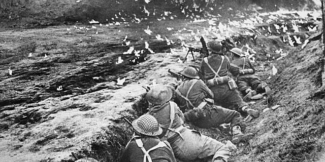 andra världskriget börjar