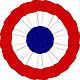 250px tricolour cockade.svg