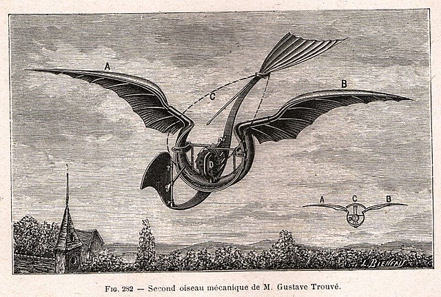 Ornithoptère de Gustave Trouvé