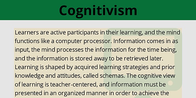 Cognitivism