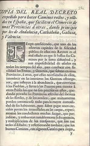 Real Decreto para hacer Caminos Rectos y Sólidos en España