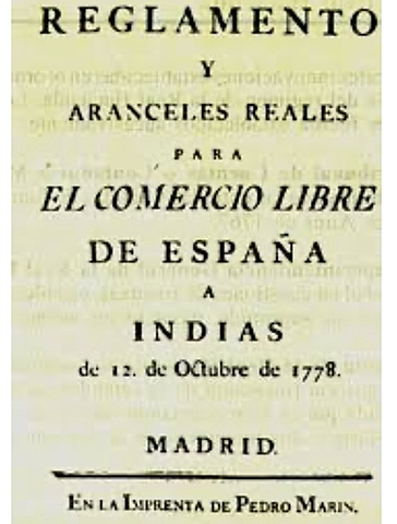 Reglamento de libre comercio.