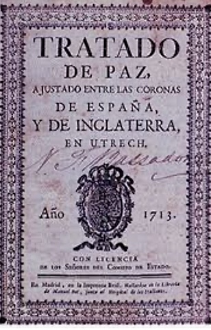 Tratado de Utrecht.