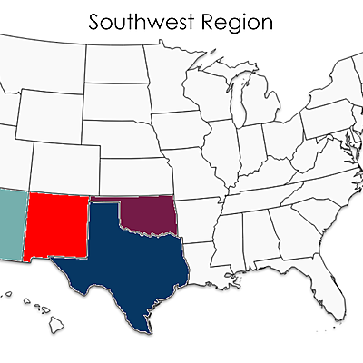 Timeline: Southwest Region
