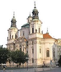 La iglesia de San Nicolás de Praga