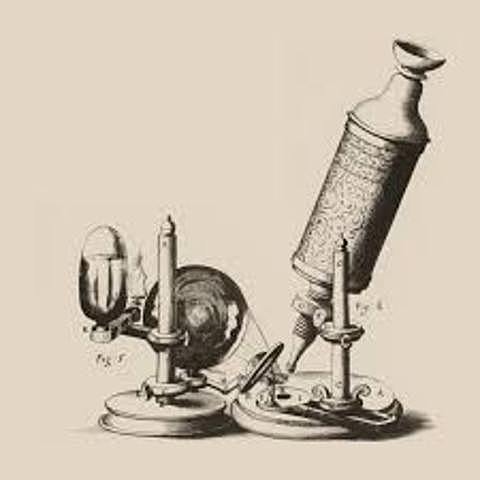 la invención del  microscopio