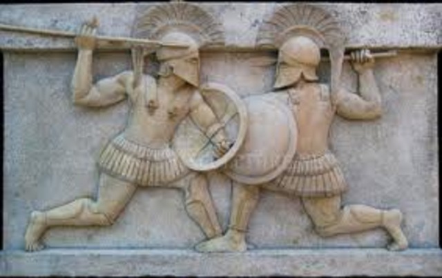 Hector goes to see wife and son