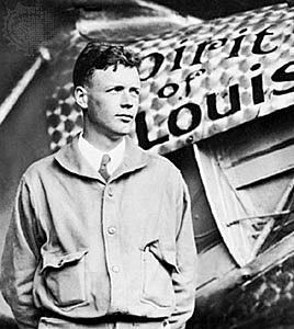 Lindbergh crossed the Atlantic