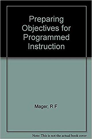 Behavioral Objectives