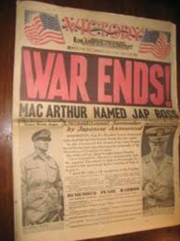 WWII ends
