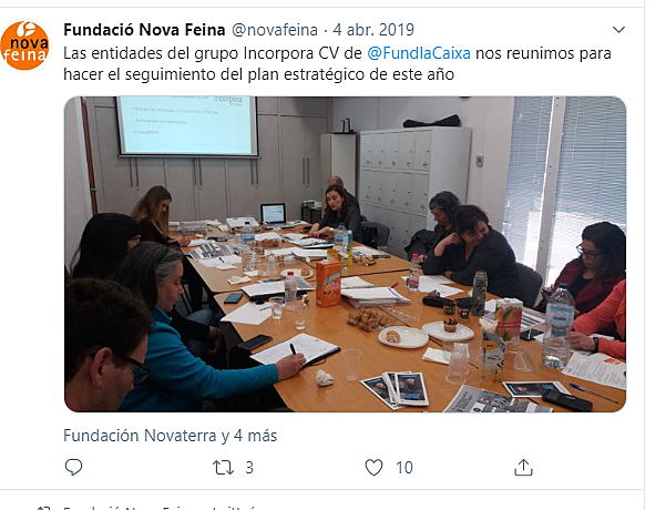 2ª Reunión Grupo Incorpora Valencia.