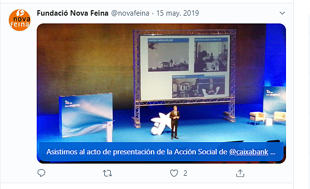 Presentación Acción Social Obra Social La Caixa