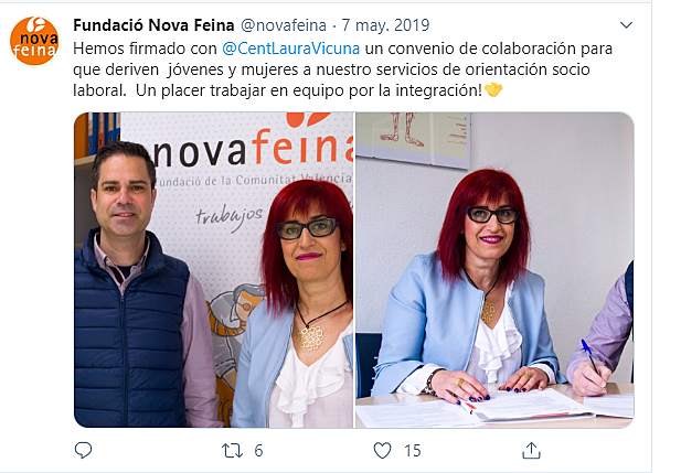Firmamos Convenio de Colaboración con Fundación Laura Vicuña