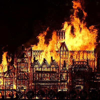 Timeline: London's burning