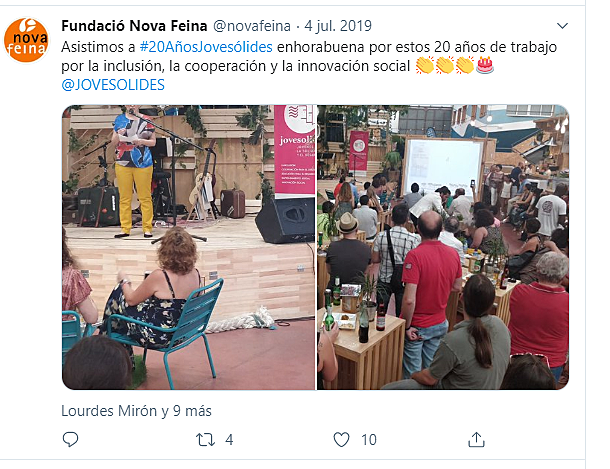 Aniversario de JOVES SOLIDES