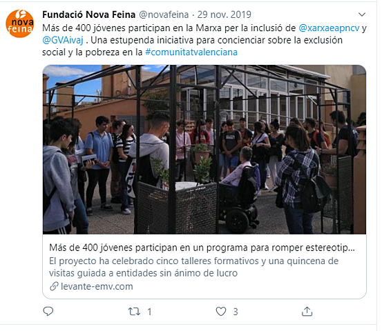 Marxa Por la Inclusión EAPN CV