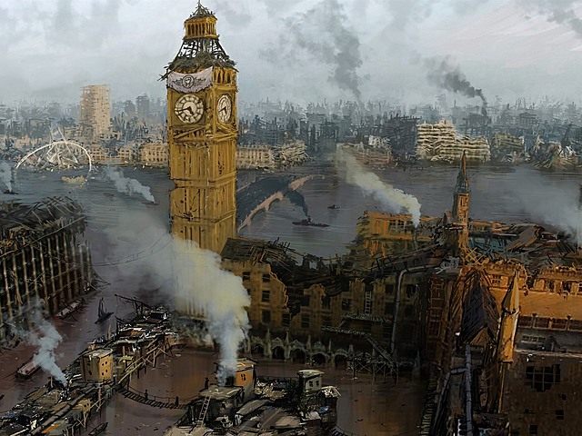 End of the fire and its consequences