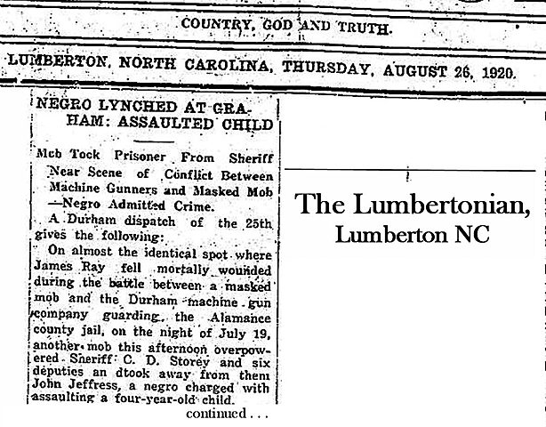 Lynching of John Jeffress