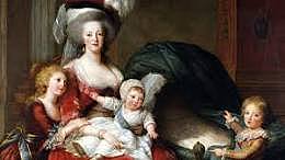 Louis XVI and Marie Antoinette have their first child