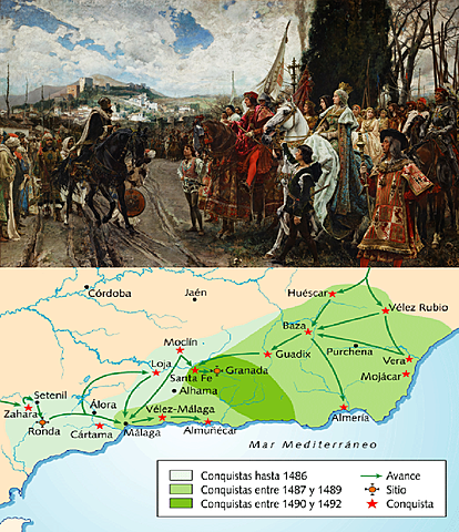 Finalización de la conquista de Granada