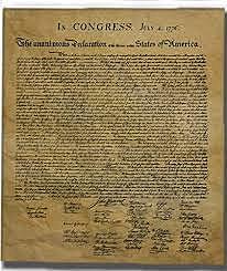 The Declaration of Independence