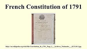 The first constitution of frances