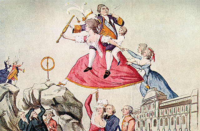 Return of Louis XVI after he tried to flee