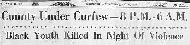 Burlington Race Riots