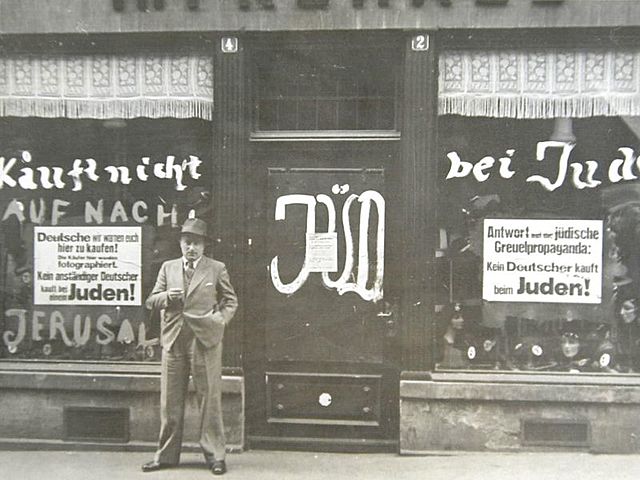 Boycott of Jewish Shops