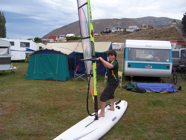 Let's try this on land first