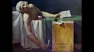 The murder of Marat