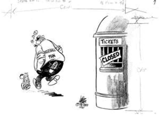 Major League Baseball Strike