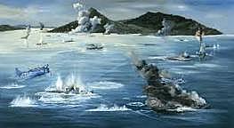 Attack on Truk Island