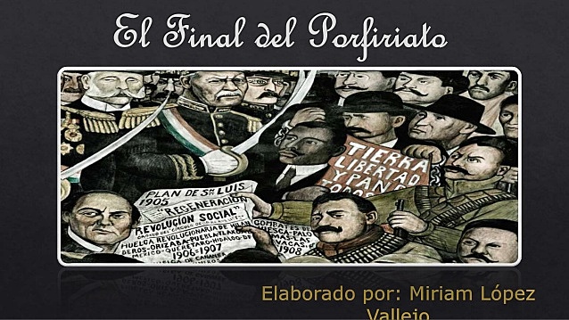 Finales del Porfiriato,inversión extranjera de 100 millones de pesos.