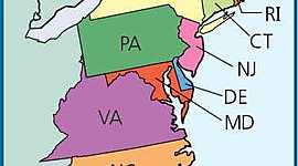 Timeline: The 13 Colonies