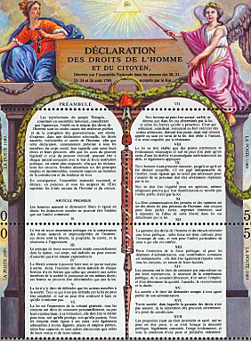 Los 17 derechos del hombre y del ciudadano