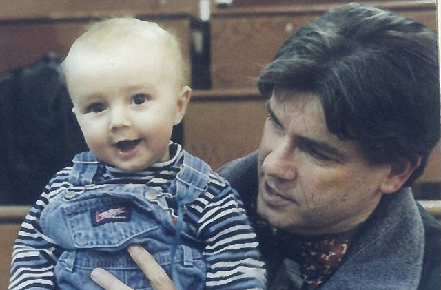 Became a grandfather