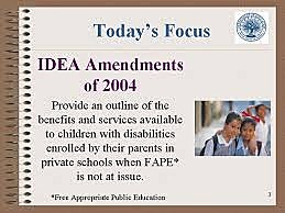 Individuals with Disabilities Education Improvement Act of 2004