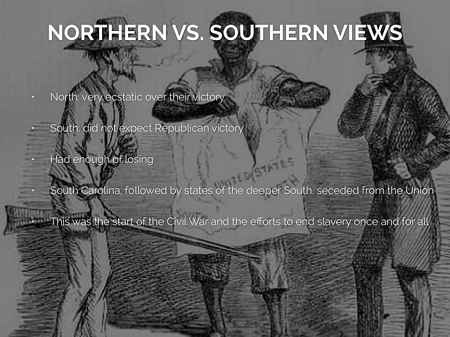Northerns VS Southerners