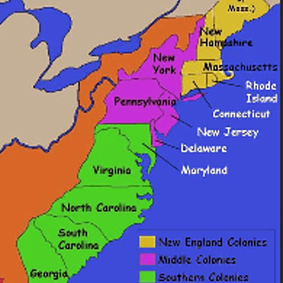 Timeline: Timeline of the 13 Colonies