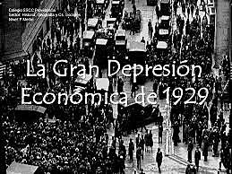 Se produce la gran crisis en Estados Unidos