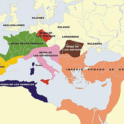 Timeline: TRÀNSIT A L'EDAT MITJANA