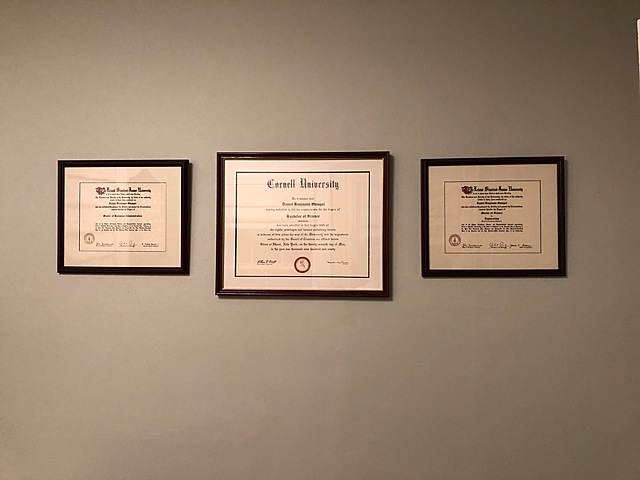 Graduated graduate school