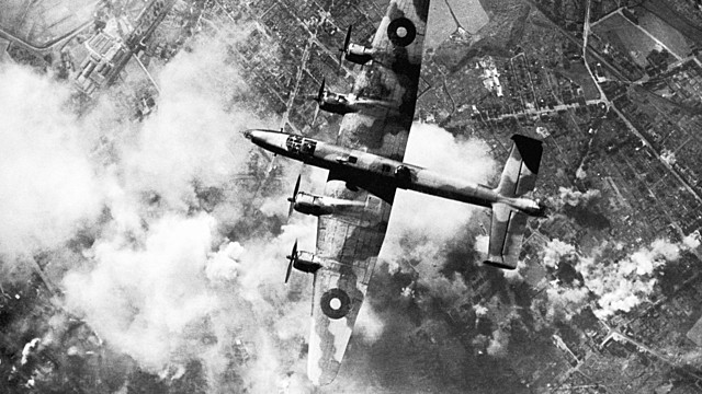 The Germans begin their attack by bombing and para-trooping into the Netherlands