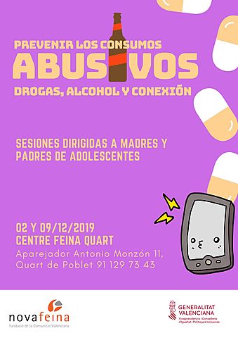 GRUPO II. Sesion 2.  Prevenir los consumos abusivos. Drogas, alcohol  y conexión
